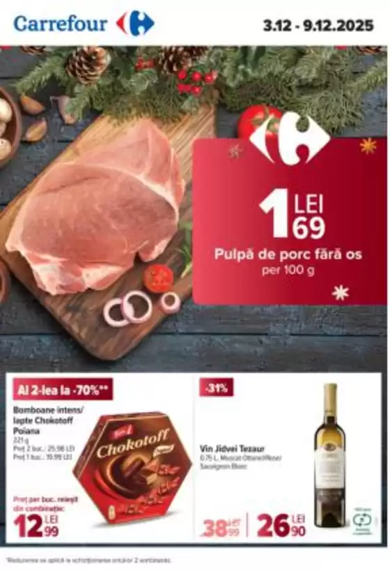 Catalog Carrefour Timișoara | Oferte speciale atractive pentru toți | 2025-12-03T00:00:00.000Z - 2025-12-09T00:00:00.000Z
