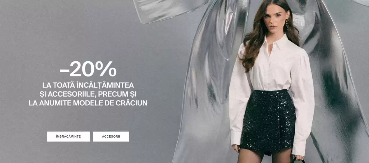 Catalog Mohito | -20% LA TOATĂ ÎNCĂLȚĂMINTEA ȘI ACCESORIILE | 2025-12-05T00:00:00.000Z - 2025-12-07T00:00:00.000Z