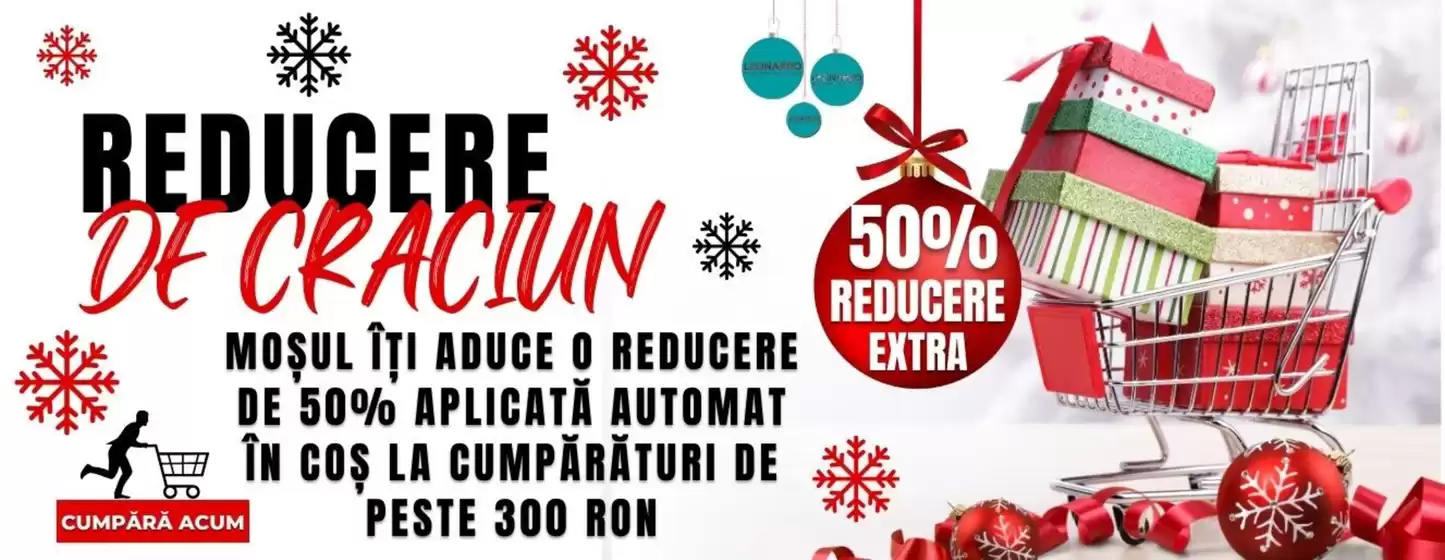 Catalog Leonardo Constanța | REDUCERE DE CRACIUN | 2025-12-09T00:00:00.000Z - 2025-12-25T00:00:00.000Z