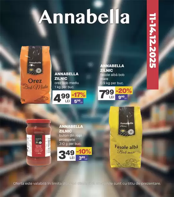 Catalog Annabella Satu Mare | Annabella Promo | 2025-12-11T00:00:00.000Z - 2025-12-14T00:00:00.000Z