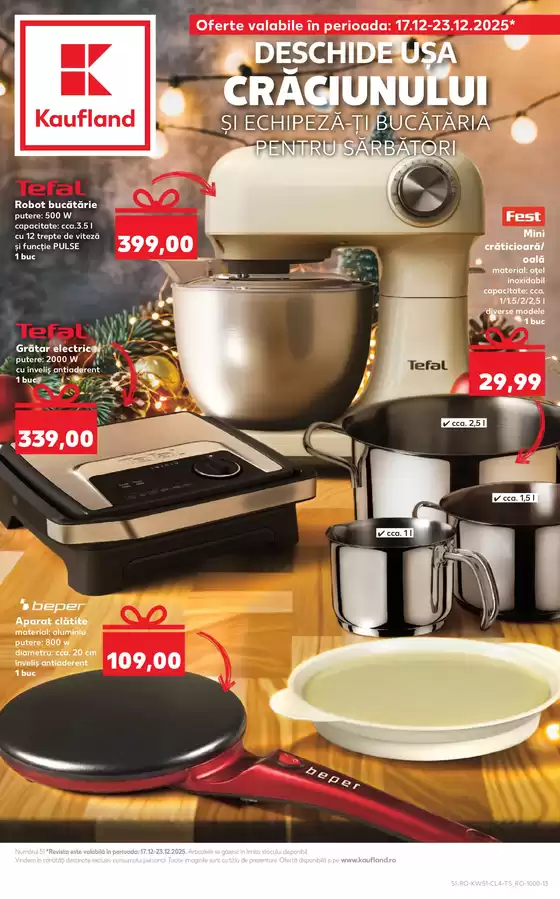 Catalog Kaufland Sibiu | Reduceri și promoții | 2025-12-17T00:00:00.000Z - 2025-12-23T00:00:00.000Z