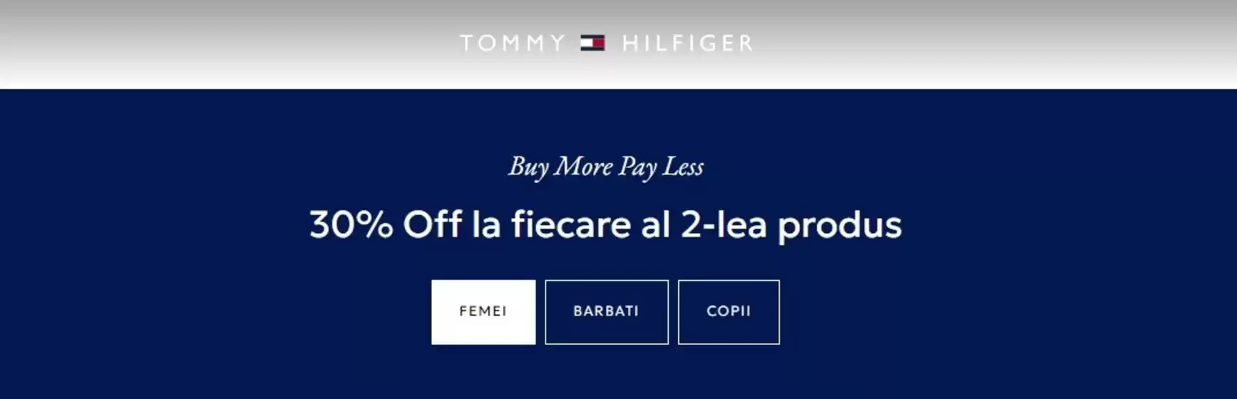 Catalog Tommy Hilfiger Timișoara | 30% Off la fiecare al 2-lea produs | 2025-12-16T00:00:00.000Z - 2025-12-24T00:00:00.000Z