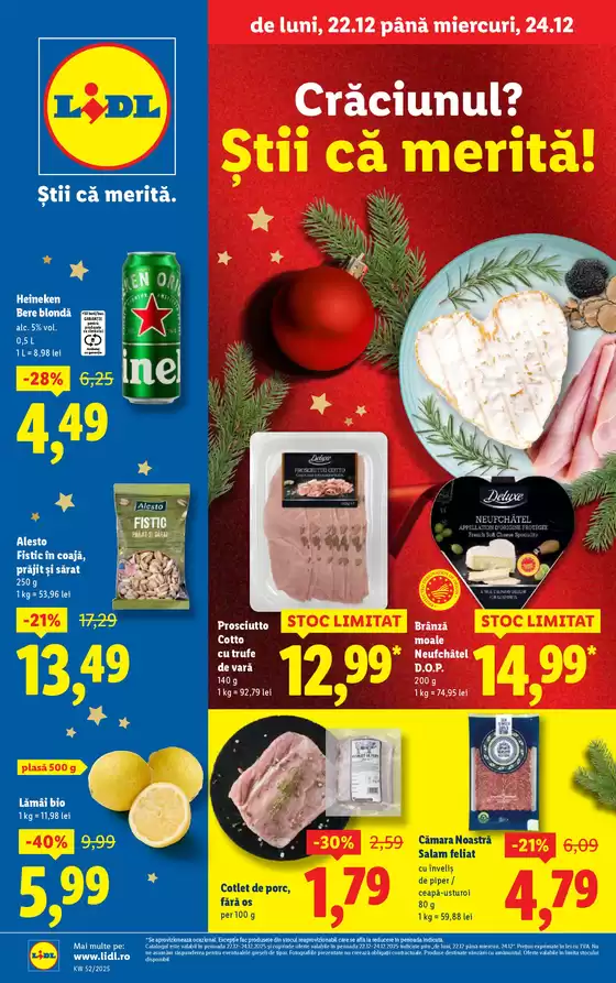 Catalog Lidl Predeal | pentru perioada 22.12-24.12.2025 | 2025-12-17T00:00:00.000Z - 2025-12-24T00:00:00.000Z