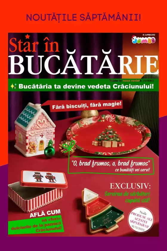 Catalog Jumbo București | Star in bucatarie | 2025-12-17T00:00:00.000Z - 2025-12-31T00:00:00.000Z