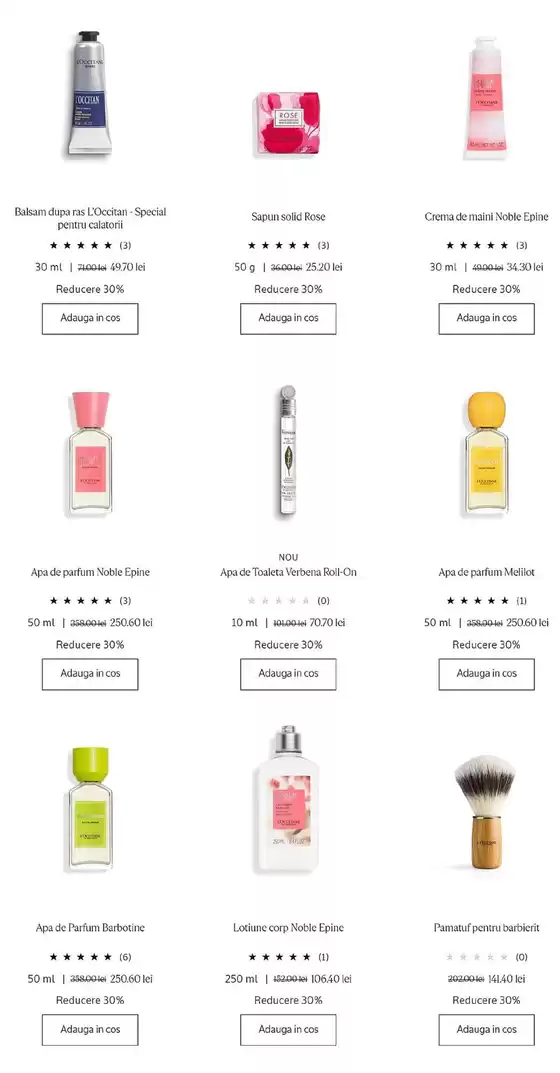 Catalog L'Occitane Marghita | L'Occitane Ofertă | 2025-12-22T00:00:00.000Z - 2025-12-31T00:00:00.000Z