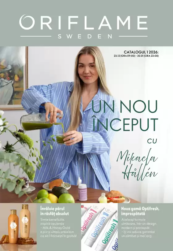 Catalog Oriflame Oradea | UN NOU ÎNCEPUT | 2025-12-23T00:00:00.000Z - 2026-01-20T00:00:00.000Z