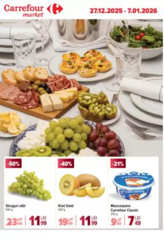 Catalog Carrefour Market Satu Mare | Catalog Carrefour Market | 2025-12-27T00:00:00.000Z - 2026-01-07T00:00:00.000Z