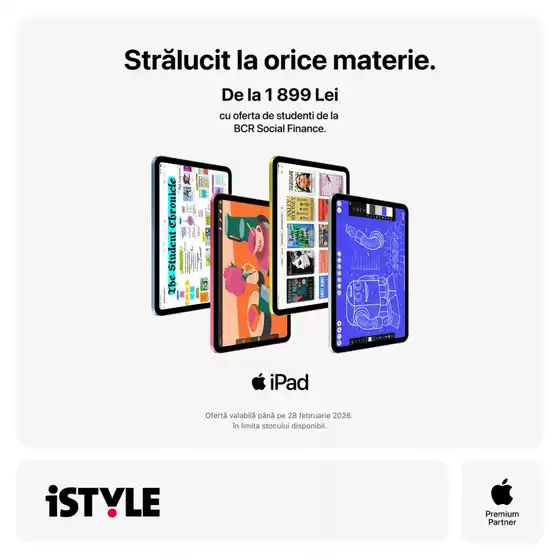 Catalog iSTYLE | Strălucit la orice materie | 2026-01-05T00:00:00.000Z - 2026-01-18T00:00:00.000Z
