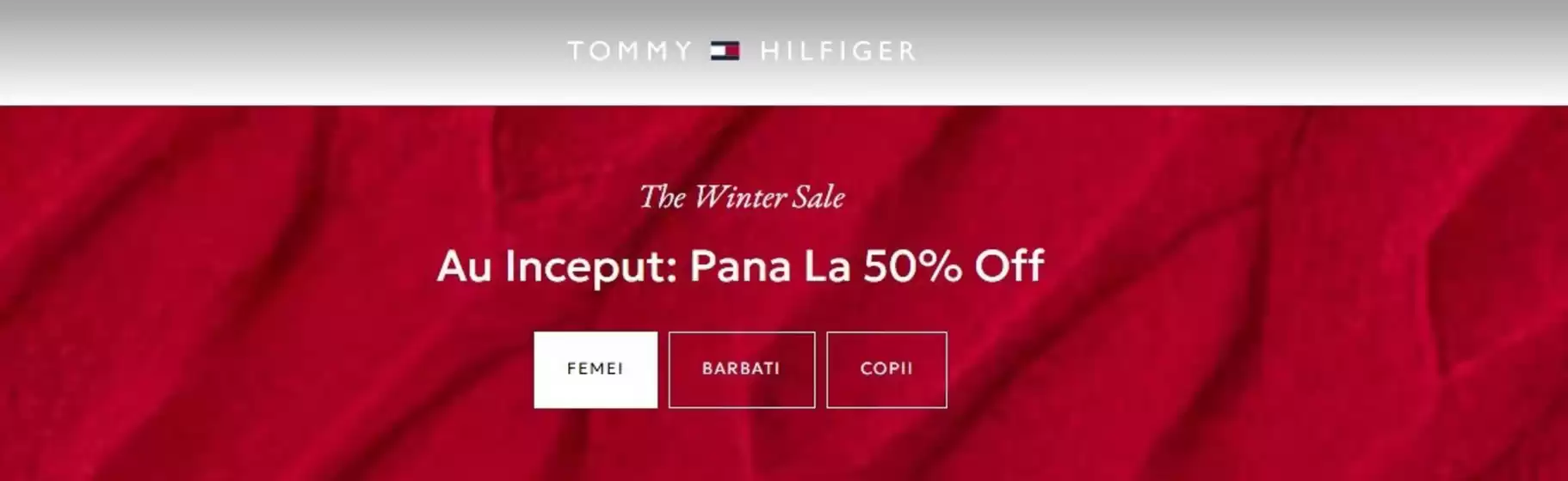 Catalog Tommy Hilfiger | The Winter Sale | 2026-01-06T00:00:00.000Z - 2026-01-19T00:00:00.000Z