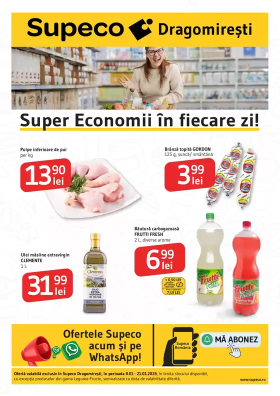 Catalog Supeco Iași | Oferte pentru vânătorii de chilipiruri | 2026-01-08T00:00:00.000Z - 2026-01-21T00:00:00.000Z