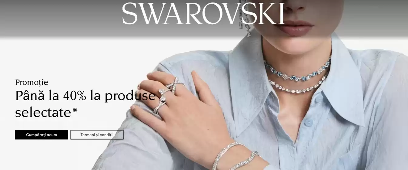 Catalog Swarovski Arad | Până la 40% | 2026-01-07T00:00:00.000Z - 2026-01-20T00:00:00.000Z