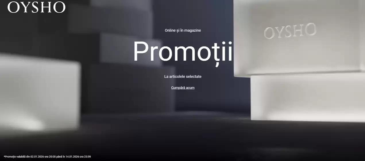 Catalog Oysho Arad | Oysho Promoţii | 2026-01-07T00:00:00.000Z - 2026-01-14T00:00:00.000Z
