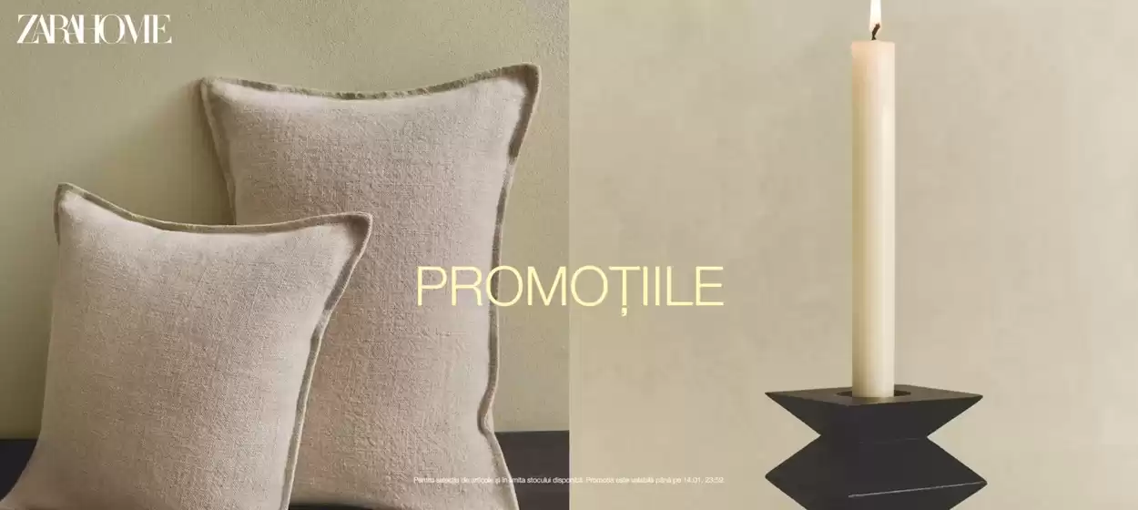 Catalog Zara Home Cluj-Napoca | Zara Home PROMOTIILE | 2026-01-07T00:00:00.000Z - 2026-01-14T00:00:00.000Z