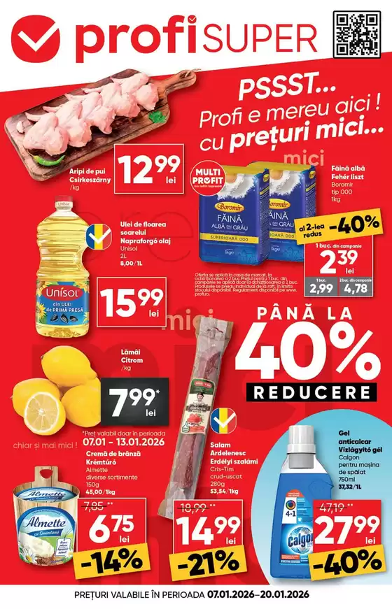 Catalog PROFI Constanța | Revista Profi Super | 2026-01-07T00:00:00.000Z - 2026-01-20T00:00:00.000Z