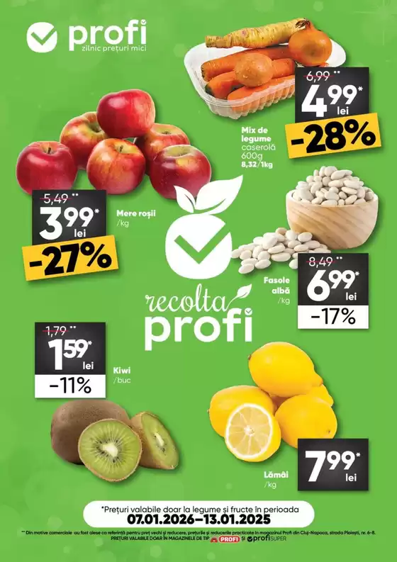 Catalog PROFI Constanța | Revista Fresh Profi Super Saptamana 1 | 2026-01-07T00:00:00.000Z - 2026-01-13T00:00:00.000Z