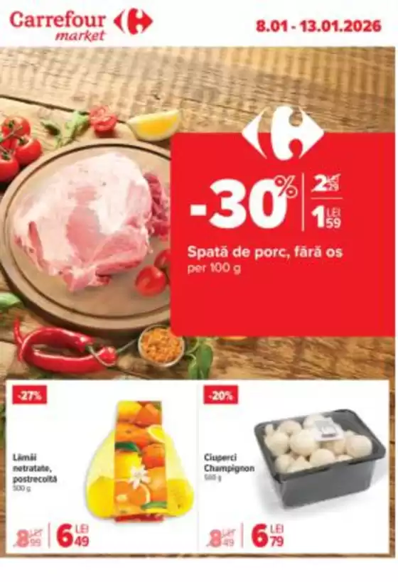 Catalog Carrefour Market Constanța | Catalog Carrefour Market | 2026-01-08T00:00:00.000Z - 2026-01-13T00:00:00.000Z