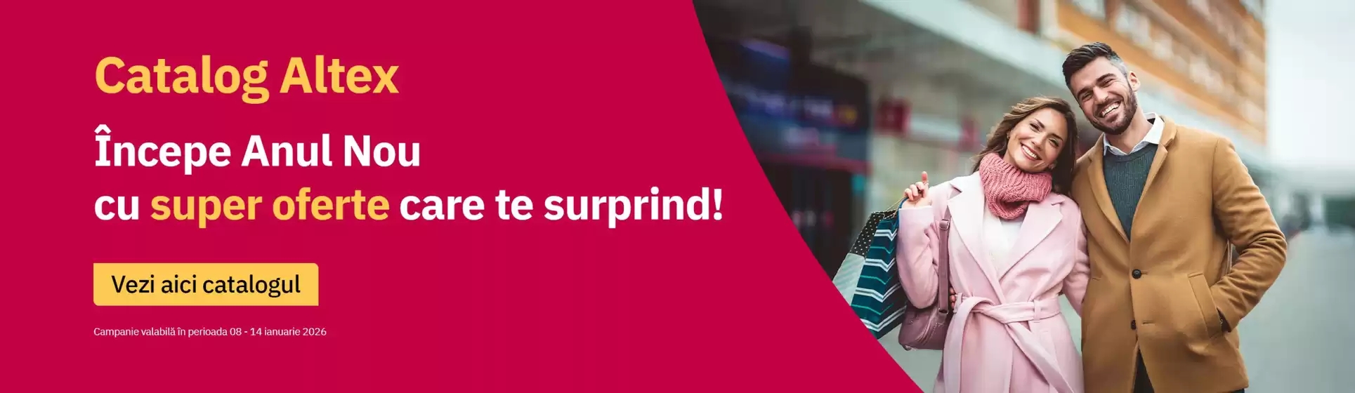 Catalog Altex Cisnădie | Începe Anul Nou cu super oferte care te surprind! | 2026-01-08T00:00:00.000Z - 2026-01-14T00:00:00.000Z