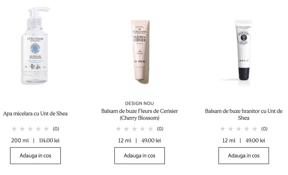 Catalog L'Occitane Târgu Jiu | L'Occitane Ofertă | 2026-01-09T00:00:00.000Z - 2026-01-28T00:00:00.000Z