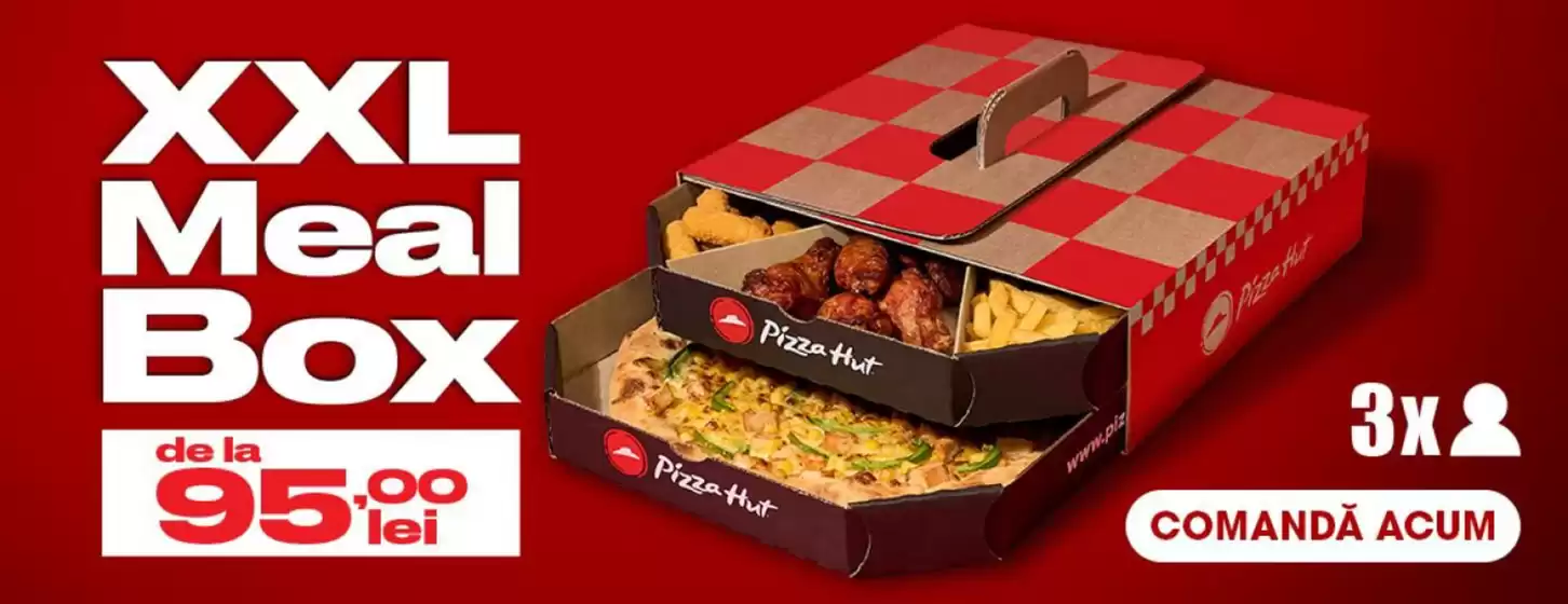 Catalog Pizza Hut Brăila | Pizza Hut Promoții | 2026-01-13T00:00:00.000Z - 2026-01-26T00:00:00.000Z