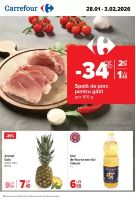 Catalog Carrefour Popești-Leordeni | Catalog Carrefour | 2026-01-28T00:00:00.000Z - 2026-02-03T00:00:00.000Z