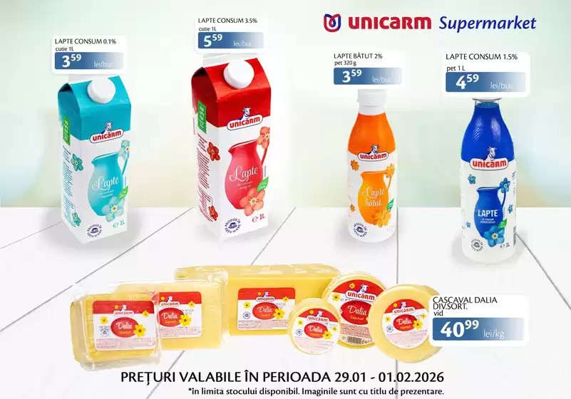 Catalog Unicarm Popești-Leordeni | Oferta Unicarm! | 2026-01-29T00:00:00.000Z - 2026-02-01T00:00:00.000Z