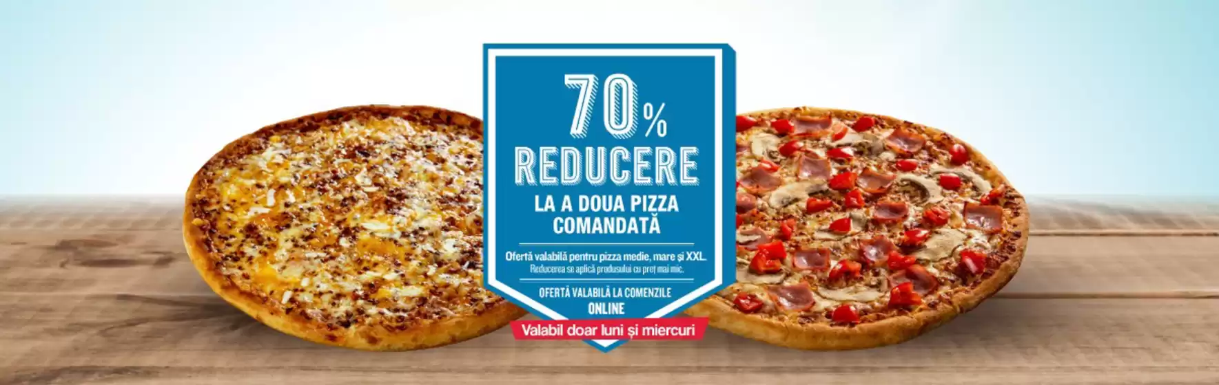 Catalog Domino's Pizza Galați | Domino's Pizza catalog | 2026-01-28T00:00:00.000Z - 2026-02-10T00:00:00.000Z