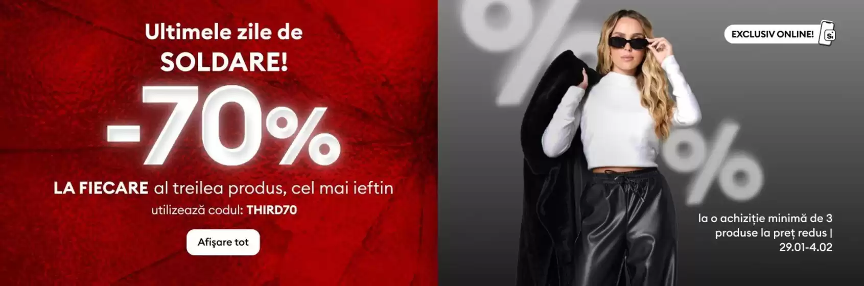 Catalog Sinsay Galați | Ultimele zile de SOLDARE! -70% | 2026-01-29T00:00:00.000Z - 2026-02-04T00:00:00.000Z
