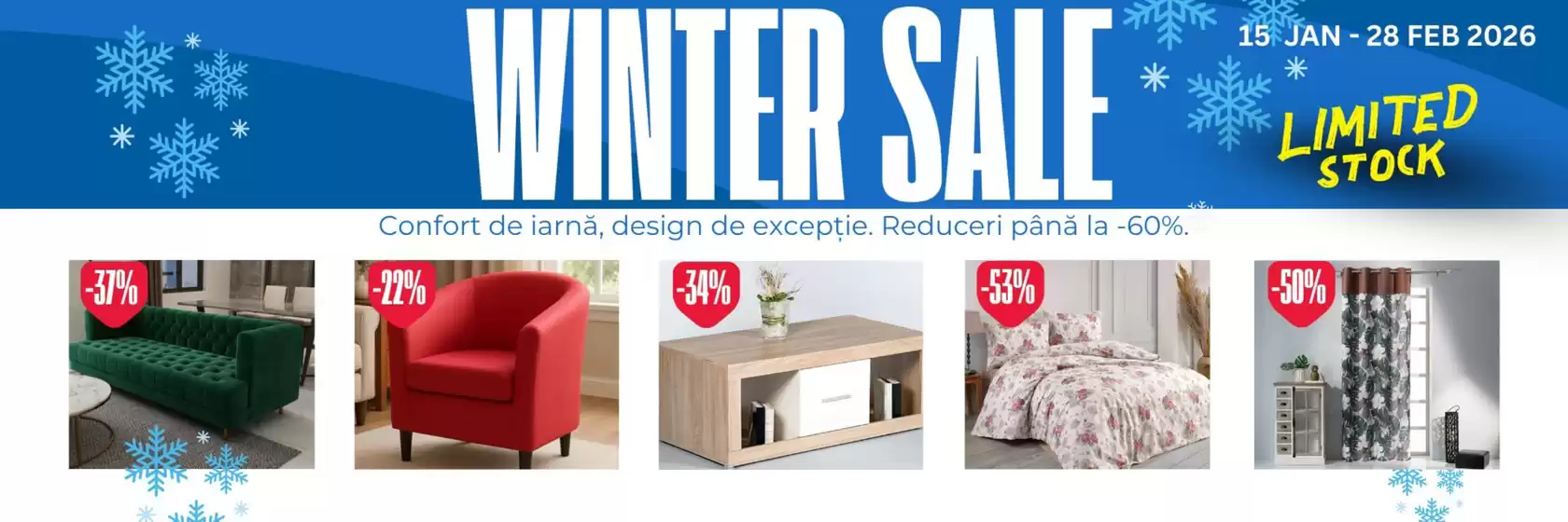 Catalog Homelux Suceava | Winter Sale | 2026-02-02T00:00:00.000Z - 2026-02-28T00:00:00.000Z