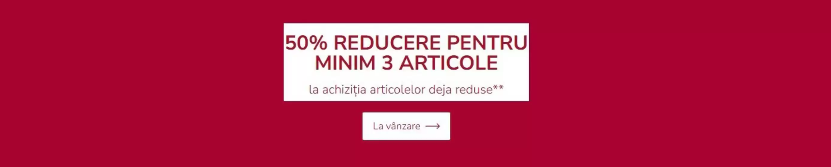 Catalog Takko Bârlad | 50% REDUCERE PENTRU MINIM 3 ARTICOLE | 2026-02-04T00:00:00.000Z - 2026-02-17T00:00:00.000Z