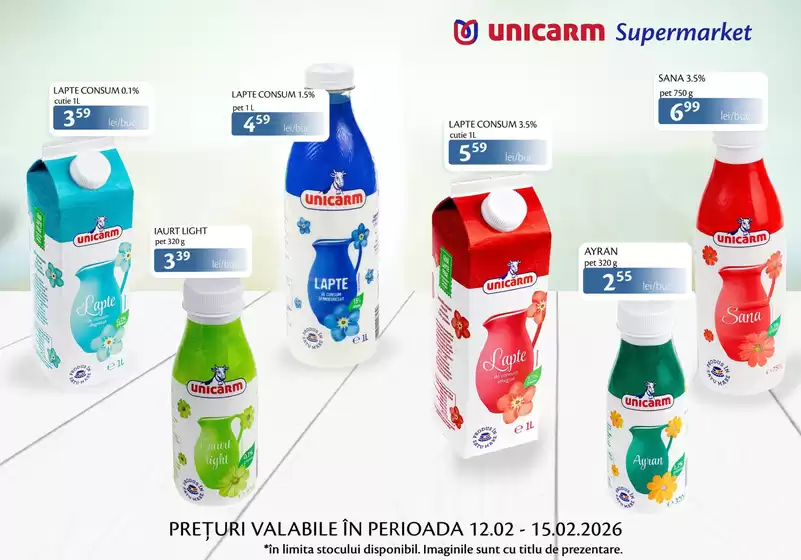 Catalog Unicarm Măgurele | Oferta Unicarm! | 2026-02-12T00:00:00.000Z - 2026-02-15T00:00:00.000Z