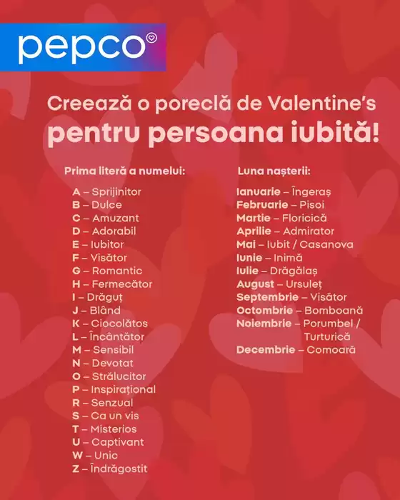 Catalog Pepco Ploiești | Oferte de top pentru toți vânătorii de chilipiruri | 2026-02-16T00:00:00.000Z - 2026-03-02T00:00:00.000Z