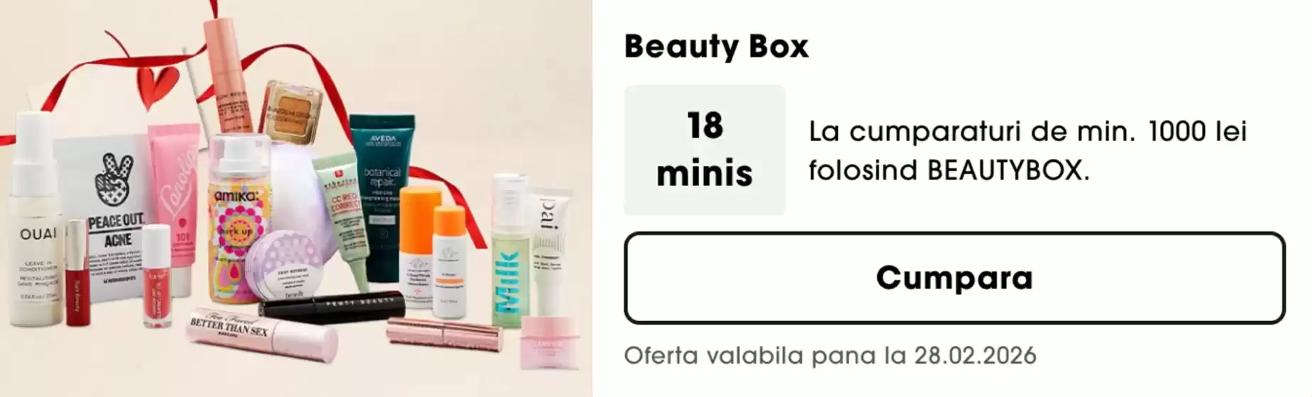 Catalog Sephora Constanța | Beauty Box | 2026-02-17T00:00:00.000Z - 2026-02-28T00:00:00.000Z
