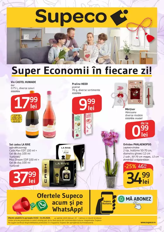 Catalog Supeco Pantelimon | Economisiți acum cu ofertele noastre | 2026-02-19T00:00:00.000Z - 2026-03-11T00:00:00.000Z