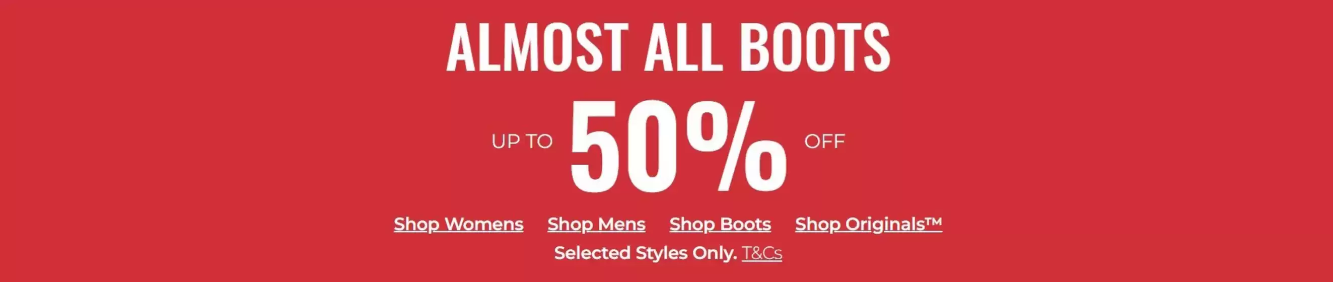 Catalog Clarks Arad | ALMOST ALL BOOTS UP TO 50% OFF | 2026-02-24T00:00:00.000Z - 2026-03-09T00:00:00.000Z