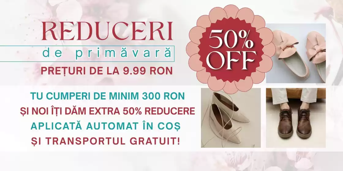Catalog Leonardo Arad | Reduceri de primăvară 50% off | 2026-02-24T00:00:00.000Z - 2026-03-31T00:00:00.000Z