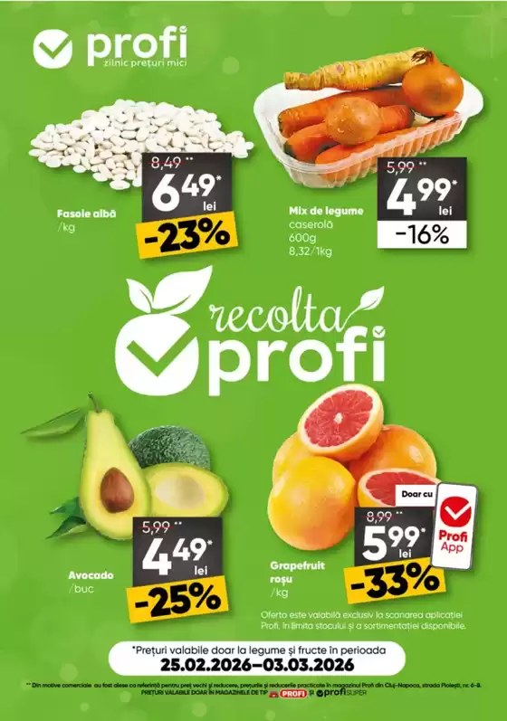 Catalog PROFI Slatina | Revista Fresh Profi Super Saptamana 2 | 2026-02-25T00:00:00.000Z - 2026-03-03T00:00:00.000Z
