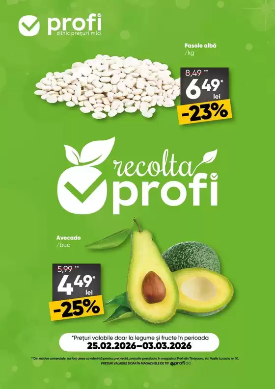 Catalog PROFI Slatina | Revista Fresh Profi Go Saptamana 2 | 2026-02-25T00:00:00.000Z - 2026-03-03T00:00:00.000Z