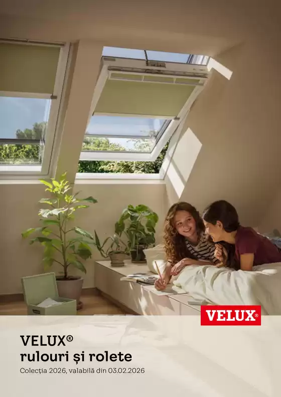 Catalog Velux | VELUX® rulouri și rolete | 2026-02-27T00:00:00.000Z - 2026-05-14T00:00:00.000Z