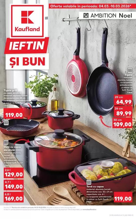 Catalog Kaufland Mangalia | Oferte pentru vânătorii de chilipiruri | 2026-03-04T00:00:00.000Z - 2026-03-10T00:00:00.000Z