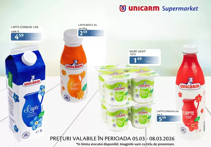 Catalog Unicarm Podu Iloaiei | Oferta Unicarm! | 2026-03-05T00:00:00.000Z - 2026-03-08T00:00:00.000Z