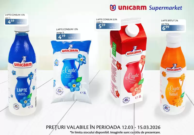 Catalog Unicarm Satu Mare | Oferta Unicarm! | 2026-03-12T00:00:00.000Z - 2026-03-15T00:00:00.000Z