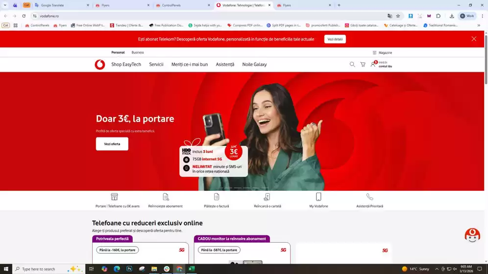 Catalog Vodafone Giurgiu | Ofertă Vodafone | 2026-03-13T00:00:00.000Z - 2026-03-26T00:00:00.000Z