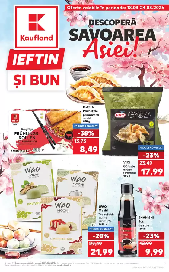 Catalog Kaufland Bragadiru | Oferte de top pentru cei care economisesc | 2026-03-18T00:00:00.000Z - 2026-03-24T00:00:00.000Z