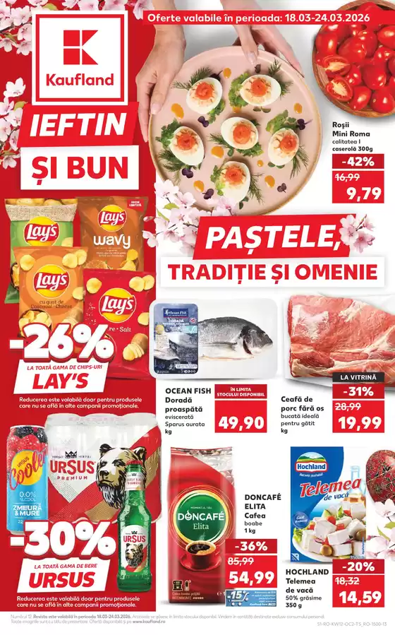 Catalog Kaufland Râmnicu Sărat | Oferte speciale atractive pentru toți | 2026-03-18T00:00:00.000Z - 2026-03-24T00:00:00.000Z
