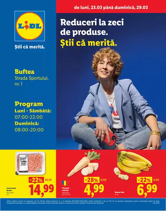 Catalog Lidl Avrig | Descoperiți oferte atractive | 2026-03-18T00:00:00.000Z - 2026-03-29T00:00:00.000Z