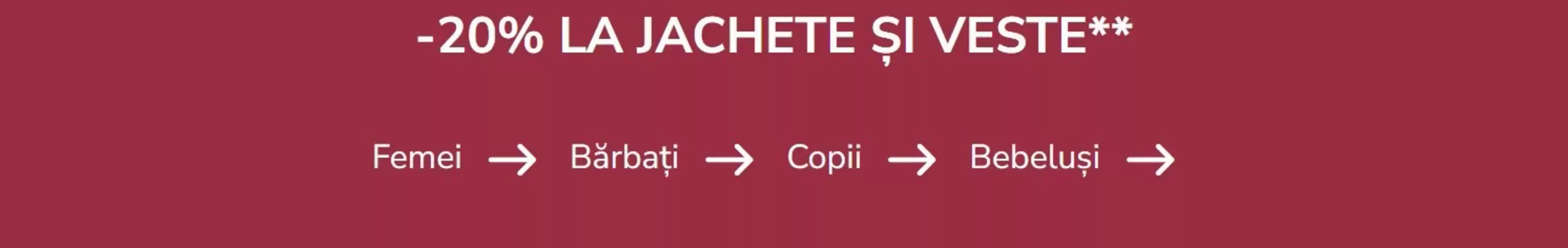 Catalog Takko Ploiești | -20% LA JACHETE ȘI VESTE | 2026-03-19T00:00:00.000Z - 2026-04-02T00:00:00.000Z