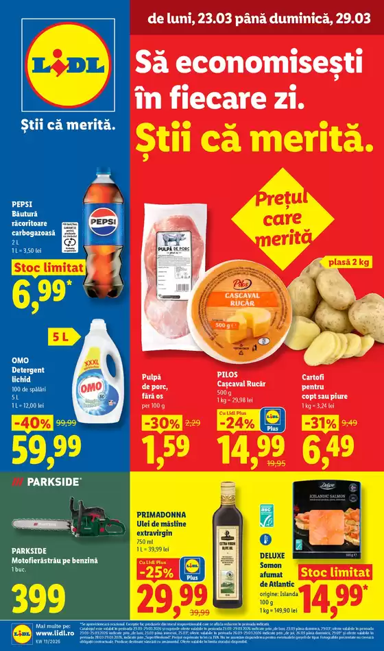Catalog Lidl Baia Mare | Oferte speciale pentru dumneavoastră | 2026-03-18T00:00:00.000Z - 2026-03-29T00:00:00.000Z
