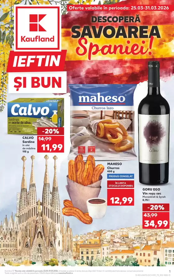 Catalog Kaufland Baia Sprie | Cele mai bune oferte pentru dumneavoastră | 2026-03-25T00:00:00.000Z - 2026-03-31T00:00:00.000Z