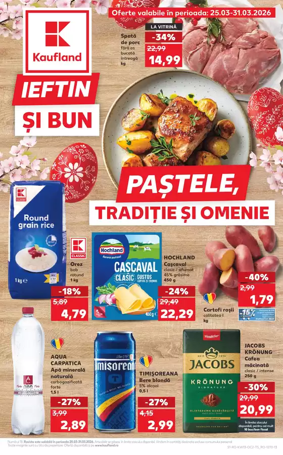 Catalog Kaufland Milișăuți | Catalog Kaufland | 2026-03-25T00:00:00.000Z - 2026-03-31T00:00:00.000Z