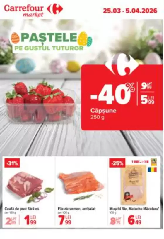 Catalog Carrefour Market Bucecea | Catalog Carrefour Market | 2026-03-25T00:00:00.000Z - 2026-04-05T00:00:00.000Z